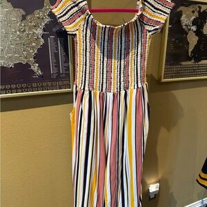 Justify Multicolor Striped Jumper